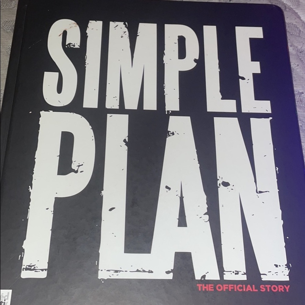 Simple Plan The Official Story - Biography Book. (proceeds to Ukraine).